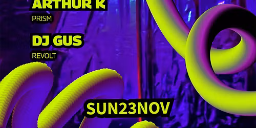 REVOLT with Evan Baggs, Irene Kimova, Arthur K & Dj Gus