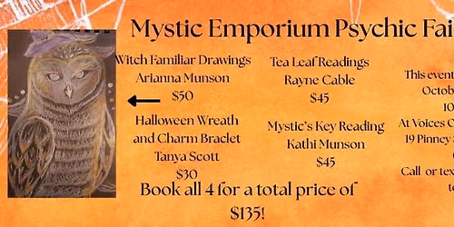 Psychic Halloween Slumber Party with Arianna