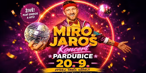 Miro Jaro\u0161 s kapelou  Pardubice 20.9
