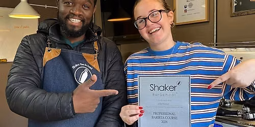 3 Day Intermediate Barista Course R6 250