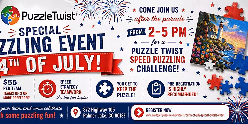 Puzzle Twist - Speed Puzzling Fourth of July Challenge