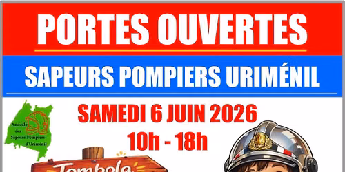 Portes ouvertes Sapeurs Pompiers d\u2019Urim\u00e9nil