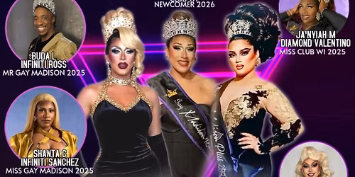 Gay Madison Plus, Elite, & Rising Star 2026 Pageant