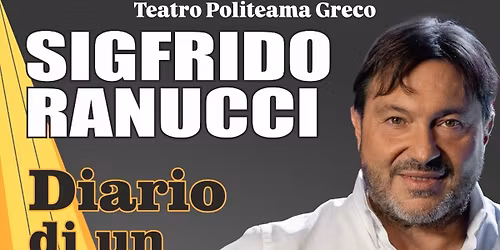 DIARIO DI UN TRAPEZISTA con SIGFRIDO RANUCCI