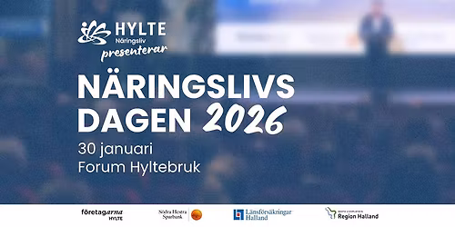 N\u00e4ringslivsdagen i Hylte 2026