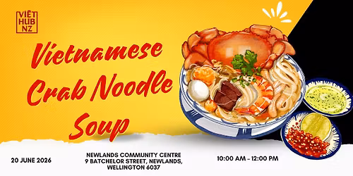 Vietnamese Crab Noodle Soup - B\u00e1nh Canh Cua