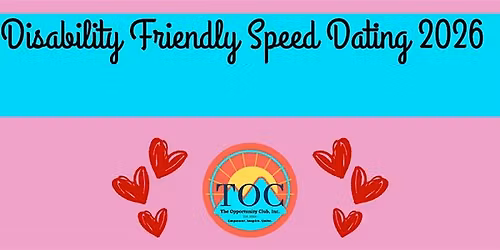 Disabilty Friendly Speed Dating