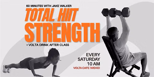 Total HIIT: Strength at Volta Cafe