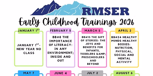 RMSER Early Childhood Training 
