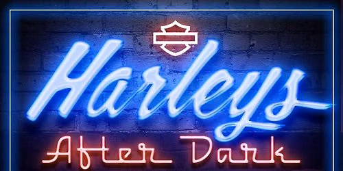 Harleys After Dark