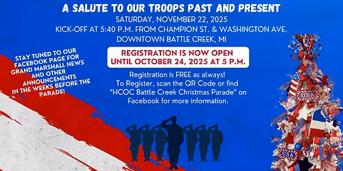 HCOC Battle Creek Christmas Parade