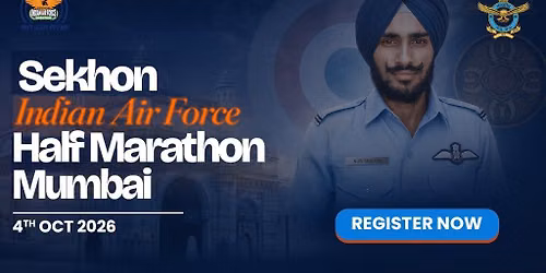 Sekhon Indian Air Force Half Marathon Mumbai 2026