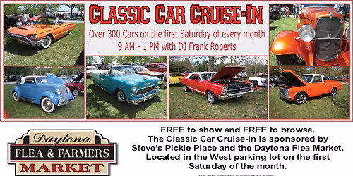 Monthly Classic Car Cruise-In