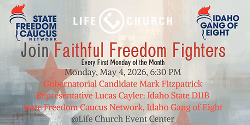 Gubernatorial Candidate Mark Fitzpatrick & Representative Lucas Cayler @ Life Church Meridian