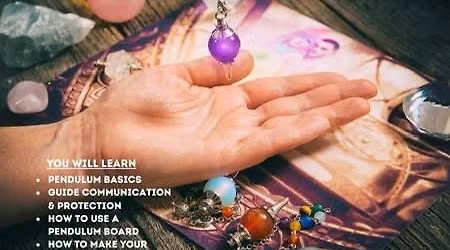 \ud83d\udc07\u2022CREATE YOUR OWN PENDULUM WORKSHOP\u2022\ud83e\uddda\u200d\u2640\ufe0f