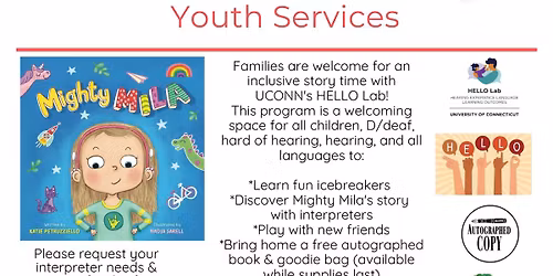 Inclusive Book Reading with the HELLO Lab and New Bedford Free Public Library