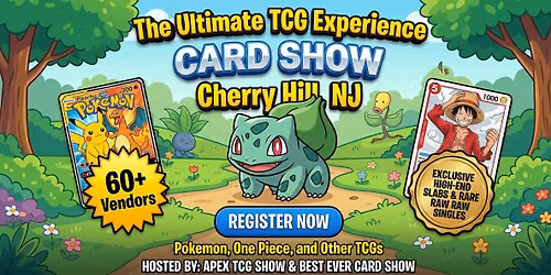 Apex TCG Show: Card Show - Cherry Hill, NJ