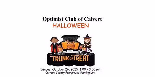 Halloween Trunk or Treat