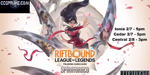 Riftbound Spiritforged Prerelease