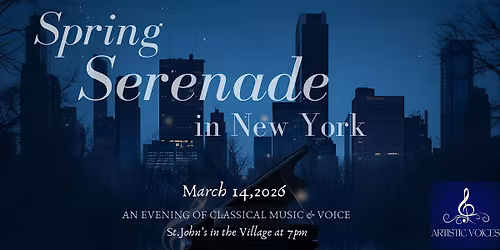 Spring Serenade in NYC!