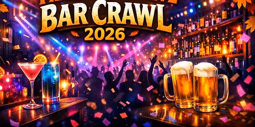 San Antonio Official Thanksgiving Eve Bar Crawl 2026