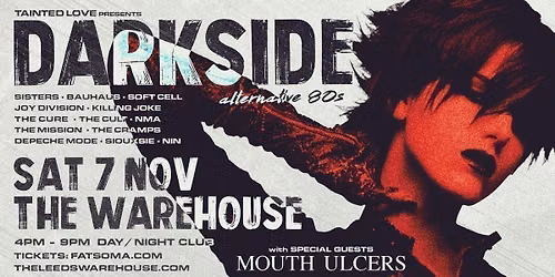 DARKSIDE \u2013 a day\/night of alternative 80s