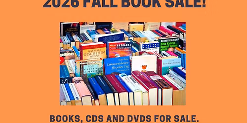 Fall Book Sale