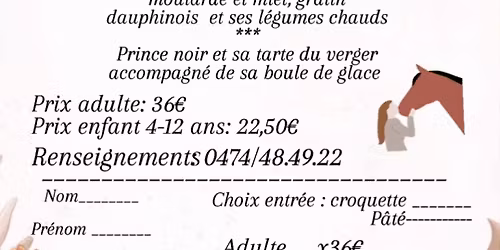 Repas de St Hubert