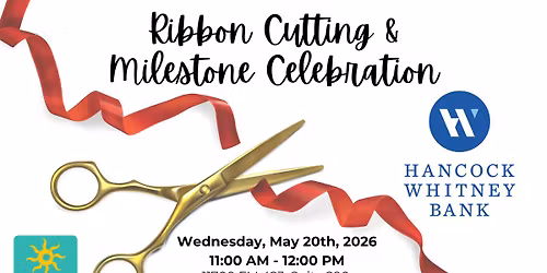 Ribbon Cutting - Hancock Whitney Bank