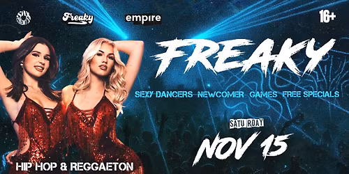 FREAKY | SA 15.11. 
