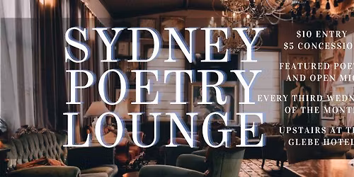 Sydney Poetry Lounge SPECIAL - Anything But A Bird Poem w\/ OPEN MIC