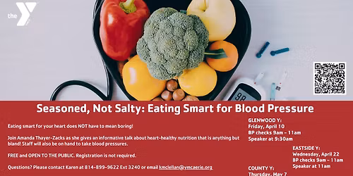 Eating Smart for Blood Pressure - Eastside Y