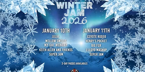 Winter Jam feat J Lloyd Mashup, Big Fur, Henry's Pocket & Coyote Rodeo