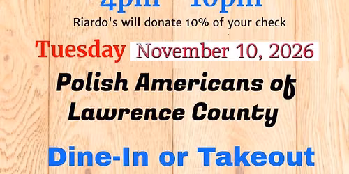 Dine to Donate @ Riardo's