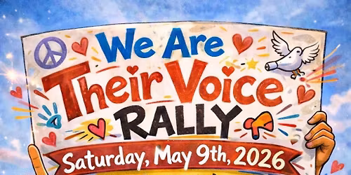 We Are Their Voice Rally