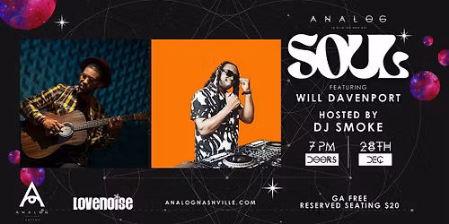 Analog Soul featuring Will Davenport and DJ Smoke