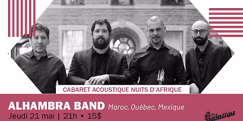 ALHAMBRA BAND | Cabaret Acoustique Nuits d'Afrique