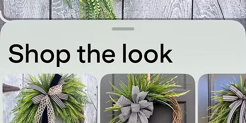 Ladies Night Out (wreath class & shopping ) 
