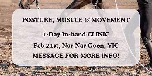 Posture, Muscle & Movement 1-Day Ground Clinic, Nar Nar Goon VIC