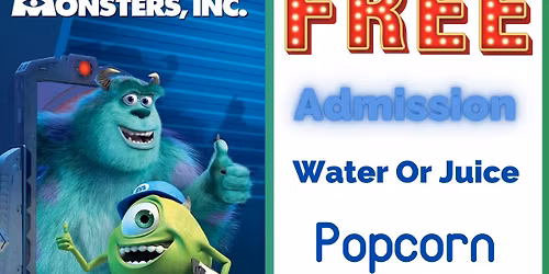 Free Family Film - Monsters Inc.