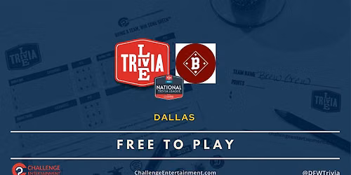 Weekly Live Trivia Nights BatBox - Dallas