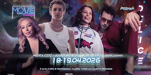 MOVE TO IMPROVE Delice - warsztaty taneczne Pozna\u0144