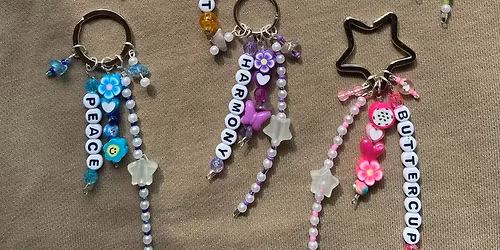 DIY keychain make and take workshop !