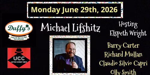 UCC CELEBRATION COMEDY SHOW - Monday June 29