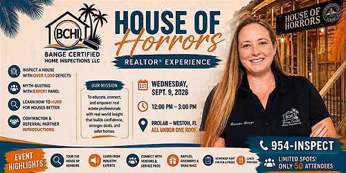 The House of Horrors Realtor Experience - Lunch & Learn