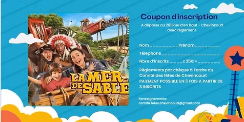 Sortie mer de sable 