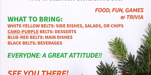 3rd Annual Milwaukee ATA Holiday Potluck