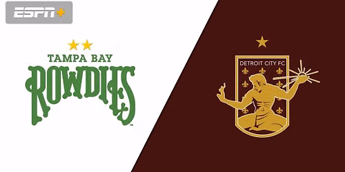 Tampa Bay Rowdies at Detroit City FC