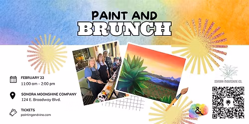 Sonora Sunrise Paint and Brunch at Sonora Moonshine Co.