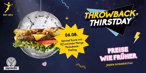 Peter Pane Throwback Party mit J\u00e4germeister